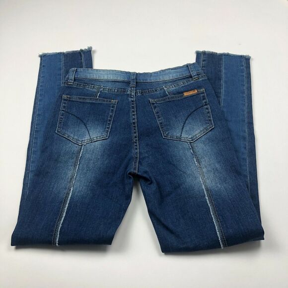 Joe's 14 Tag (Actual 25W 26L) Festival Frayed Hippie Stretch Jeans - Picture 9 of 16